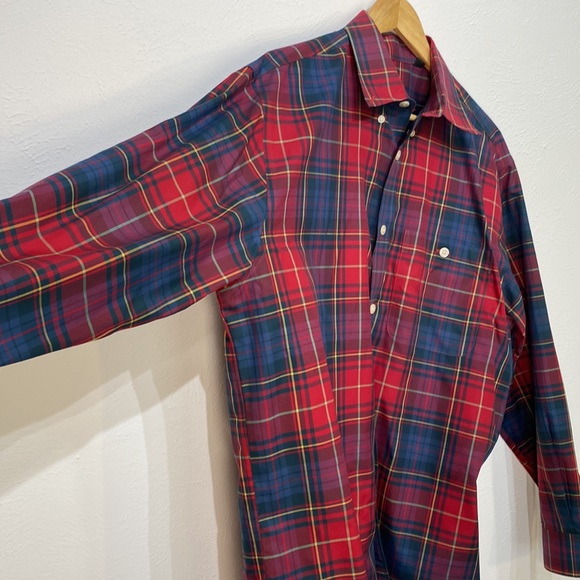 ORVIS Wrinkle Free Longsleeve Plaid Button shirt size Large - Picture 4 of 8